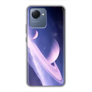Чехлы КОСМОС для Realme NARZO 50i Prime (Планета в космосе)