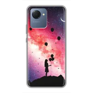 Силиконовые Чехлы Любимому человеку для Realme NARZO 50i Prime (Шарики в небе)