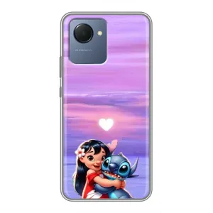 Чехол с рисунком Стич для Realme NARZO 50i Prime (Стич и Лило)