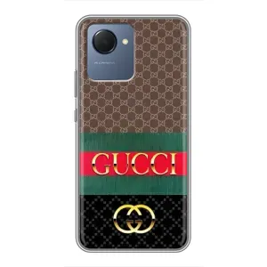 Чехлы Бренд GUCCI для Realme NARZO 50i Prime (Стиль GUCCI)