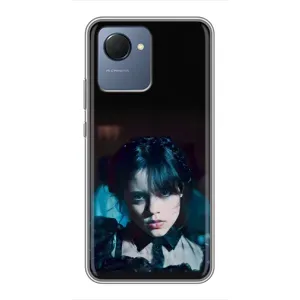 Чехлы с принтом Уэнсдей на Realme NARZO 50i Prime (Танец Уэнсдей)
