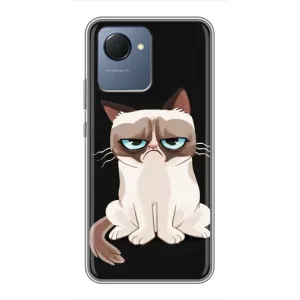 Чехол на тематику: Коты для Realme NARZO 50i Prime (Взгляд кота)