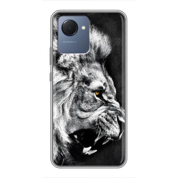 Чехол с рисунком «Злой ЛЕВ» для Realme NARZO 50i Prime Чехол с рисунком «Злой ЛЕВ» для Realme NARZO 50i Prime