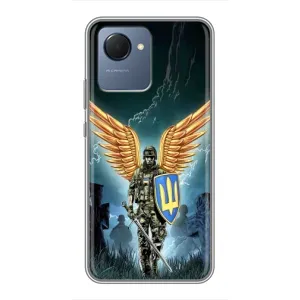 Патриотический Чехол для Realme NARZO 50i Prime (ЗСУ з крильями)