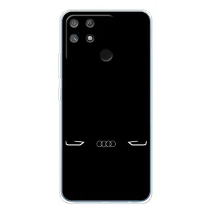 Силіконовий бампер з картинкою машини на Realme NARZO 80 Lite 4G (Сілует Audi)