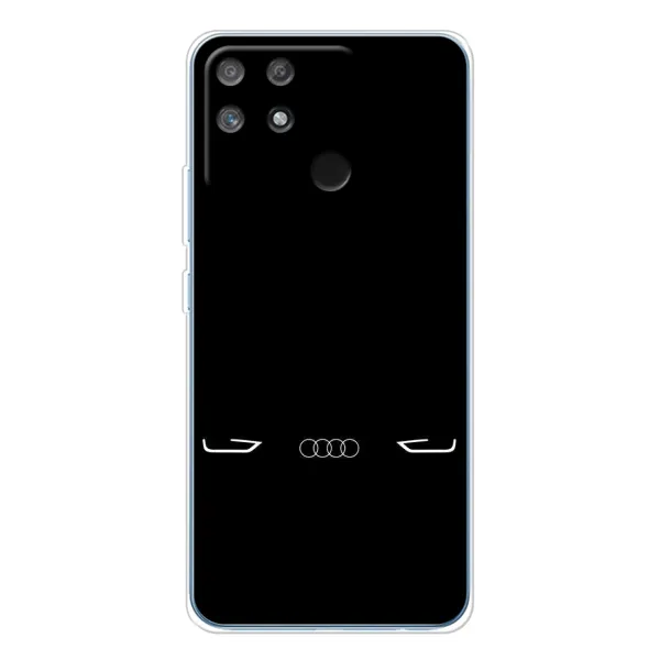 Чехол с рисунком «Силует Audi» для Realme NARZO 80 Lite 4G Чехол с рисунком «Силует Audi» для Realme NARZO 80 Lite 4G