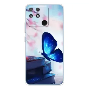 Силіконовий бампер з картинкою звірів для Realme NARZO 80 Lite 4G (Метелик синій)