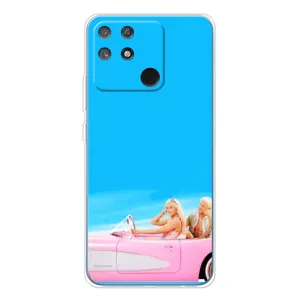 Силиконовый Чехол Барби Фильм на Realme NARZO 80 Lite 4G (Барби и Кен)