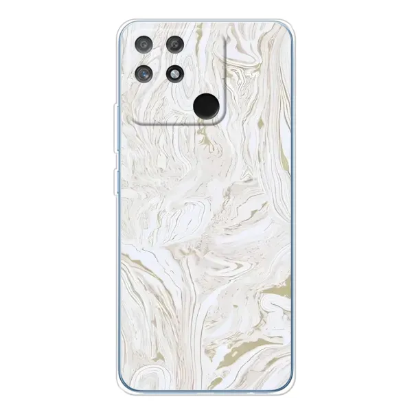 Чехол с рисунком «белый мрамор» для Realme NARZO 80 Lite 4G Чехол с рисунком «белый мрамор» для Realme NARZO 80 Lite 4G