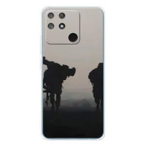 Чехлы на военную тематику для Realme NARZO 80 Lite 4G (Бой солдат)