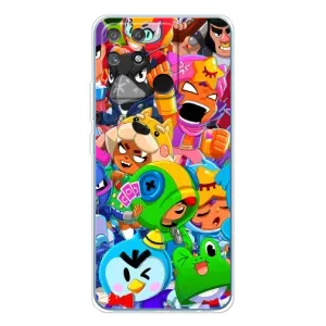 Силиконовый Чехол на Realme NARZO 80 Lite 4G с картинкой Brawl Stars (Brawl-Stars)