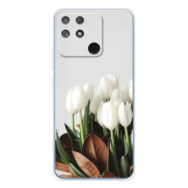 Чехол с рисунком «Букет тюльпанов» для Realme NARZO 80 Lite 4G Чехол с рисунком «Букет тюльпанов» для Realme NARZO 80 Lite 4G