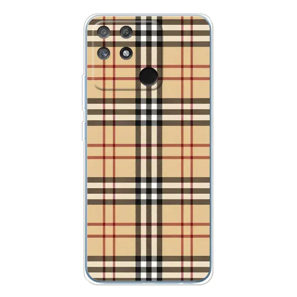Чохол з малюнком «Burberry стиль» для Realme NARZO 80 Lite 4G