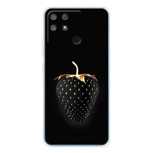 Чохол з зображенням смачної їжі для Realme NARZO 80 Lite 4G (Чорна полуниця)