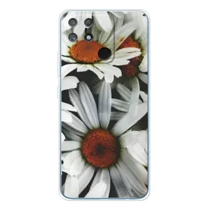 Чехол с ромашками на Realme NARZO 80 Lite 4G (Цветы Ромашки)
