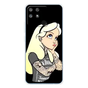 Чехол Стильные девушки на Realme NARZO 80 Lite 4G (Девушка обиделась)
