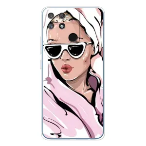 Чехол с картинкой Модные Девчонки Realme NARZO 80 Lite 4G (Девушка в халате)