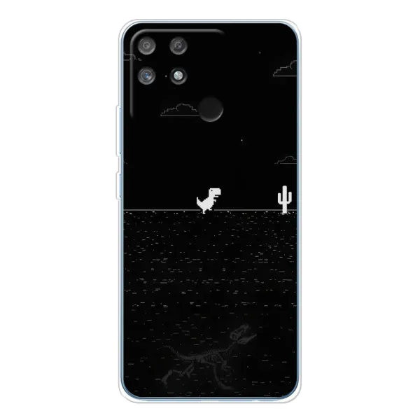 Чехол с рисунком «Динозаврик» для Realme NARZO 80 Lite 4G Чехол с рисунком «Динозаврик» для Realme NARZO 80 Lite 4G