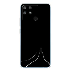 Чехол с картинками на черном фоне для Realme NARZO 80 Lite 4G (Дорога)