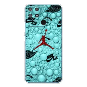 Силіконовый Чохол Nike Air Jordan на Нарзо 80 Лайт 4G (Джордан Найк)
