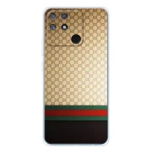 Чехлы Бренд GUCCI для Realme NARZO 80 Lite 4G (Фон Гуччи)