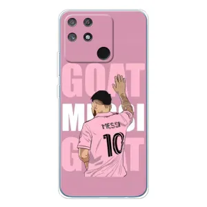 Чехлы Лео Месси в Майами на Realme NARZO 80 Lite 4G (GOAT MESSI)