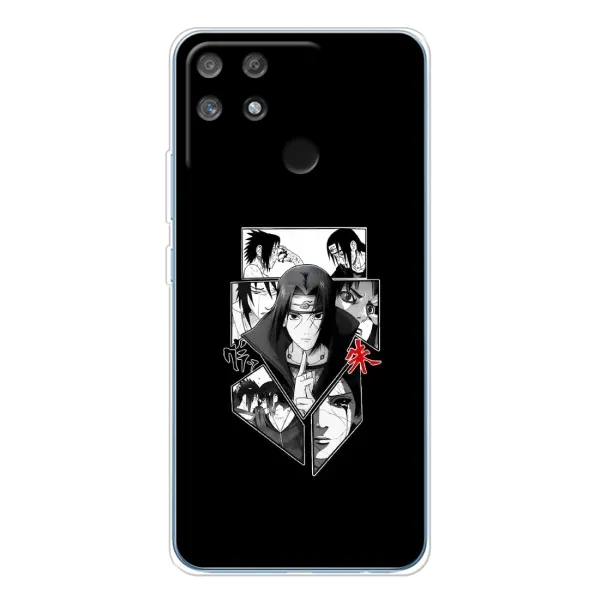 Чехол с рисунком «Коллаж Итачи» для Realme NARZO 80 Lite 4G Чехол с рисунком «Коллаж Итачи» для Realme NARZO 80 Lite 4G