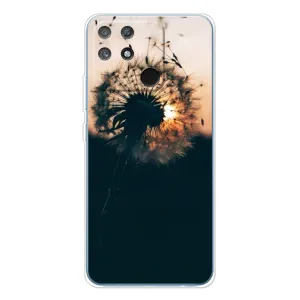 Силиконовый Чехол с одуванчиками на Realme NARZO 80 Lite 4G (Красивый одуванчик)