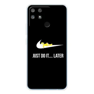 Силіконовый Чохол на Realme NARZO 80 Lite 4G з картинкою НАЙК (Later)