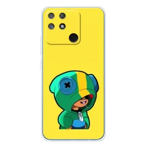 Чехол Бравл Старс для Realme NARZO 80 Lite 4G (Леон (LEON))