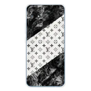 Чохол Стиль Louis Vuitton на Realme NARZO 80 Lite 4G (LV на білому)