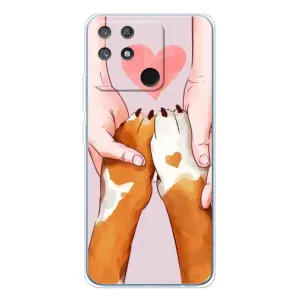 Чехол (ТПУ) Милые собачки для Realme NARZO 80 Lite 4G (Любовь к собакам)