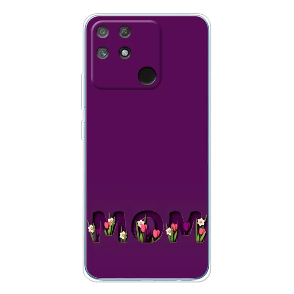 Чехол с рисунком «Мама с цветами» для Realme NARZO 80 Lite 4G Чехол с рисунком «Мама с цветами» для Realme NARZO 80 Lite 4G