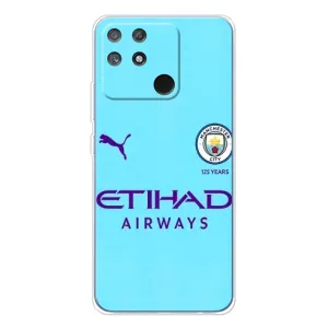 Силиконовые Чехлы принт Футбол на Realme NARZO 80 Lite 4G (Man City)