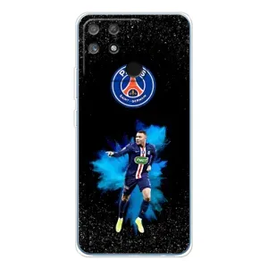 Чехол (TPU) с Футболистом на Realme NARZO 80 Lite 4G (Мбаппе ПСЖ)