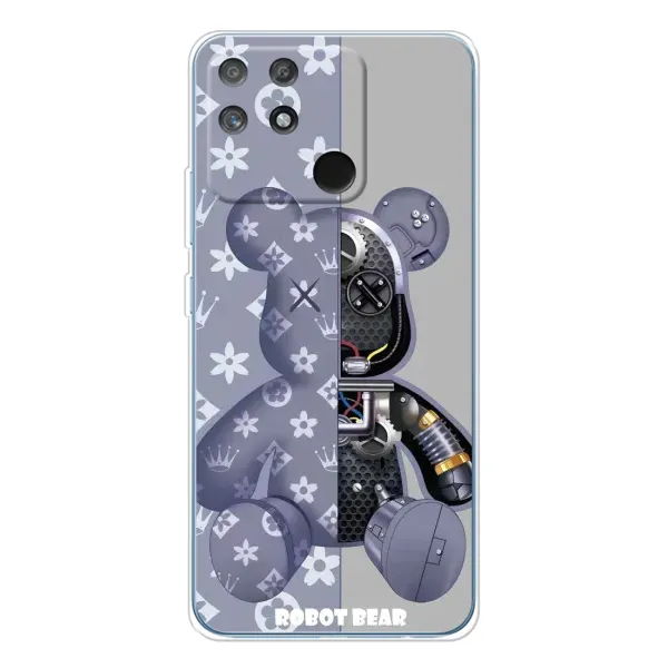Чехол с рисунком «Медведь Louis Vuitton» для Realme NARZO 80 Lite 4G