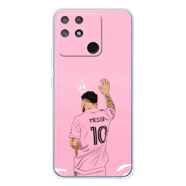 Чехол с рисунком «Месси Маями» для Realme NARZO 80 Lite 4G Чехол с рисунком «Месси Маями» для Realme NARZO 80 Lite 4G