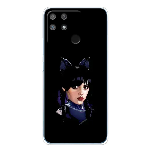 Чехол с рисунком «Милая Уэнсдей» для Realme NARZO 80 Lite 4G Чехол с рисунком «Милая Уэнсдей» для Realme NARZO 80 Lite 4G