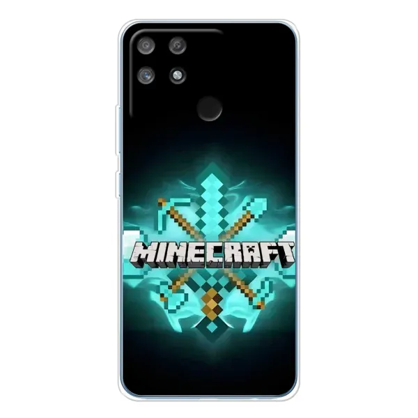 Чехол с рисунком «MineCraft 2» для Realme NARZO 80 Lite 4G