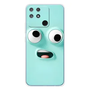 Чохли (ТПУ) (смішні стікери) для Realme NARZO 80 Lite 4G (Кумедне м'ятне обличчя)