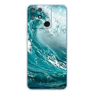 Летний Чехол на Realme NARZO 80 Lite 4G (Морская волна)