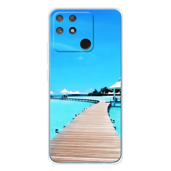 Чехол с рисунком «Набережная» для Realme NARZO 80 Lite 4G