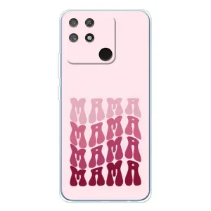 Чехлы на день мамы для Нарзо 80 Лайт 4G (Надпись мама)
