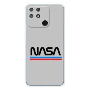 Силиконовый бампер с принтом "Наса" на Realme NARZO 80 Lite 4G (Наса)