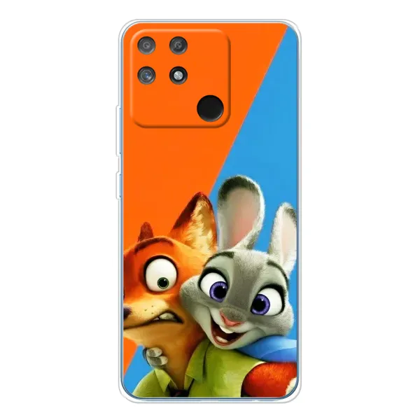 Чехол с рисунком «Ник и Хопс» для Realme NARZO 80 Lite 4G
