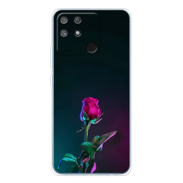 Чехол с рисунком «Ночная роза» для Realme NARZO 80 Lite 4G Чехол с рисунком «Ночная роза» для Realme NARZO 80 Lite 4G