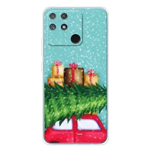 Чехол Новогодняя Елка на Realme NARZO 80 Lite 4G (Новогодние подарки)