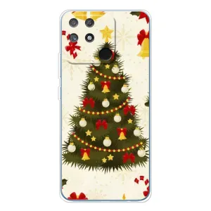 Чехол Новогодняя Елка на Realme NARZO 80 Lite 4G (Новогодний принт)