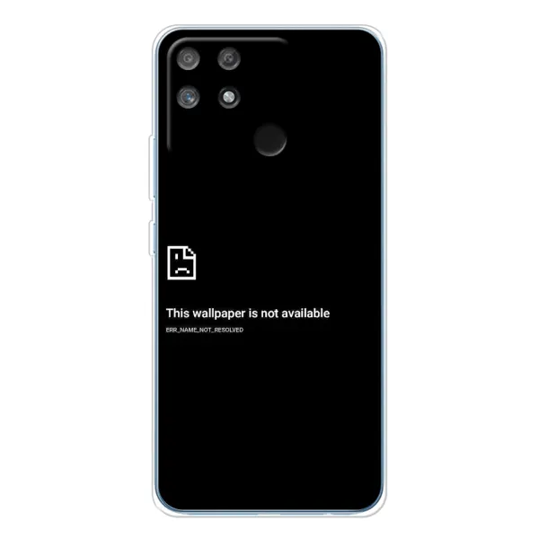 Чехол с рисунком «Ошибка» для Realme NARZO 80 Lite 4G Чехол с рисунком «Ошибка» для Realme NARZO 80 Lite 4G