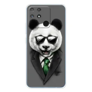 Чехлы с Пандами на Realme NARZO 80 Lite 4G (Панда в очках)